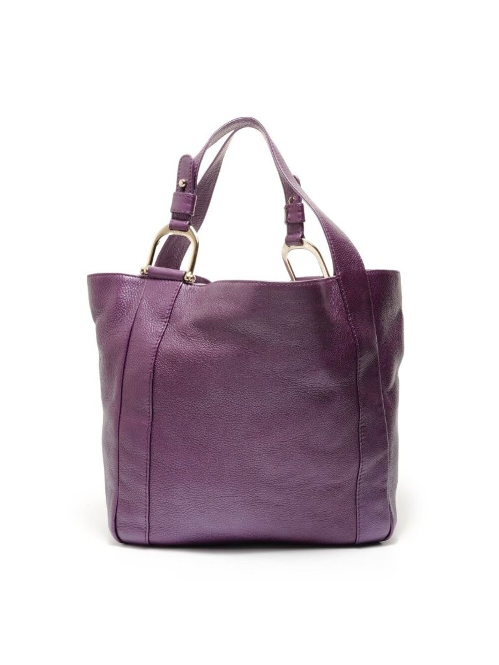 Gucci Tote Leather Totes Purple